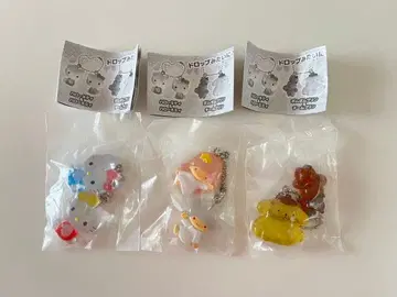 산리오 나카요시 드롭 참 3개 세트 a/키티 키키라라 포무포무푸린