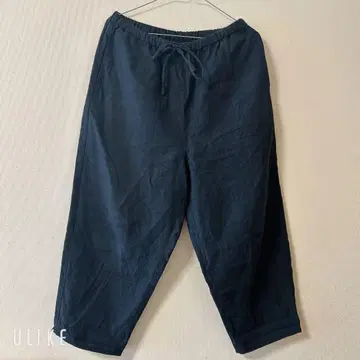 gauze# noir 린넨 팬츠 블랙