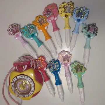 스타 트윙클 프리큐어 변신 스타 컬러 펜던트 세트