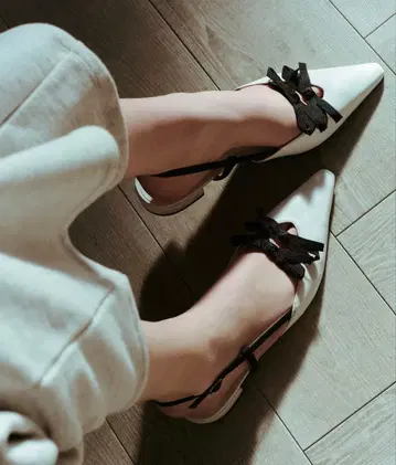 르 타롱 루 데코 레이디 리본 백 벨트