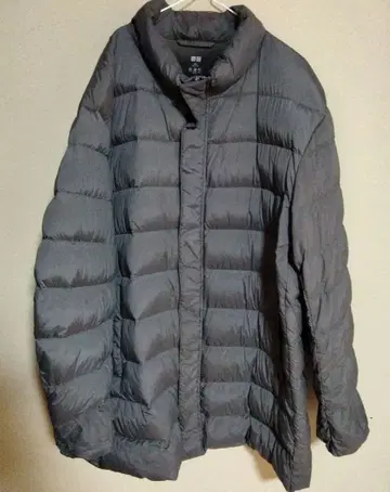 UNIQLO 울트라 라이트 다운 자켓 세미롱 4XL 다크 그레이