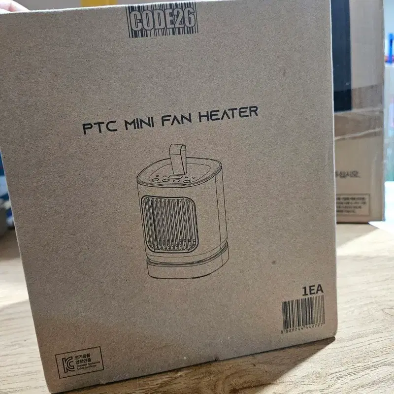 코드26 code26 휴대용 PTC 히터 전기온풍기