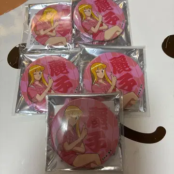 코치카메 레이코 캔뱃지 세트