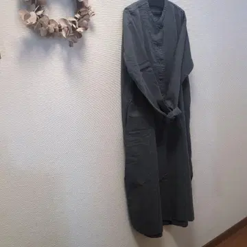 미사용 무인양품 MUJI Labo 기모 트윌 원피스 L