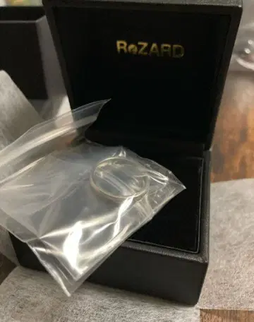 ReZARD 실버 반지 미사용품