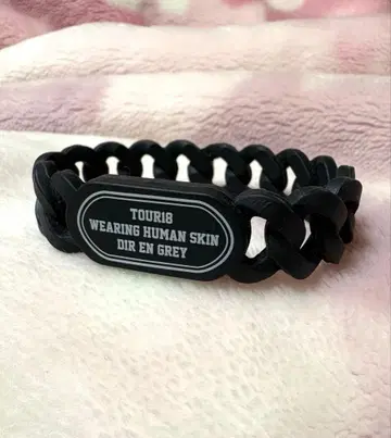 DIR EN GREY 러버 밴드 블랙 TOUR18