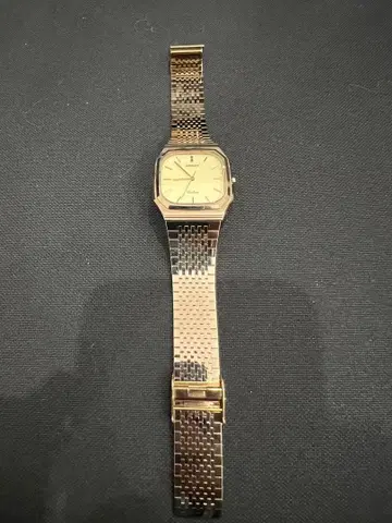 새상품급! 세이코 손목시계 돌체 텅스텐 초경합금 정품 벨트