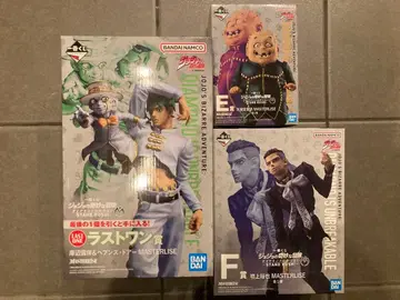 제일복권 죠죠의 기묘한 모험 E상 F상 라스트 원 피규어 3종 세트