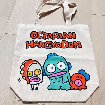 스플래툰 2 산리오 콜라보 토트백 한교동 문어 레어템