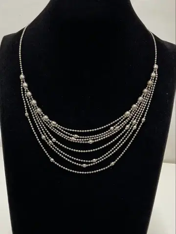 50.270 [ 목걸이 ] 빈티지 앤티크 실버 컬러