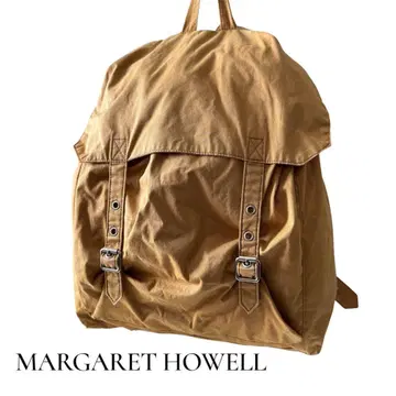 MARGARET HOWELL 마가렛호웰 백팩 베이지