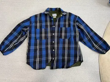 AOZORA BLUE HEAVEN 자켓셔츠 리버서블 봄