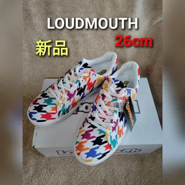 새상품 라우드마우스 스파이크리스 골프화 26cm 골프 컬러풀