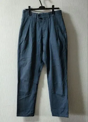 NEAT 투 턱 팬츠 44 블루 그레이