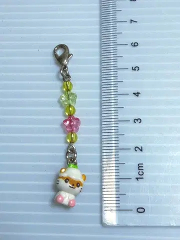 비즈 지퍼 마스코트 코로코로린 헤이세이 레트로 산리오 스트랩