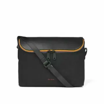 폴스미스 숄더백 캔버스 가죽 멀티 스트라이프