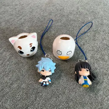 은혼 카부리모노 마스코트 긴토키 x 사다하루 카츠라 x 엘리자베스 키링