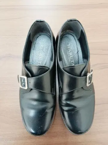 HARUTA 블랙 버클 로퍼 여성용 비즈니스 신발