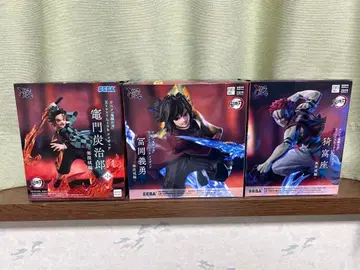 [미개봉 새상품] 피규어 세트 카마도 탄지로, 토미오카 기유, 아카자