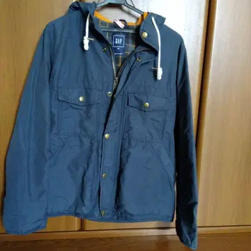 GAP 후드 부착 네이비 자켓