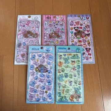 쁘띠 드롭 스티커 봉봉 드롭 씰 세트