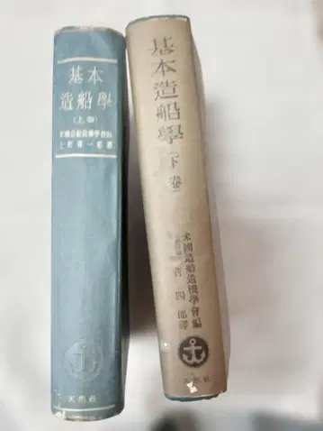 미국 조선조선학회편 [기본 조선학] 상권+하권 2책 세트