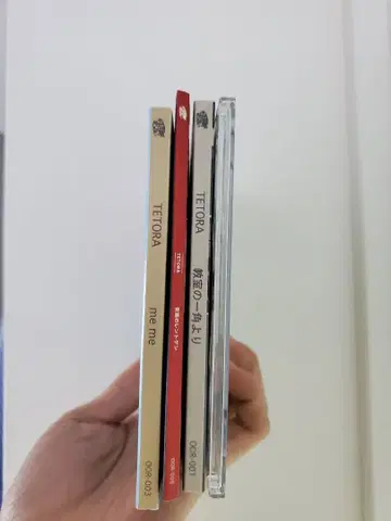 TETORA CD 4장 세트 앨범 일본 락