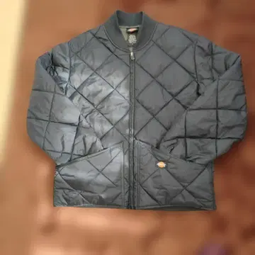 Dickies 퀼팅 자켓 네이비