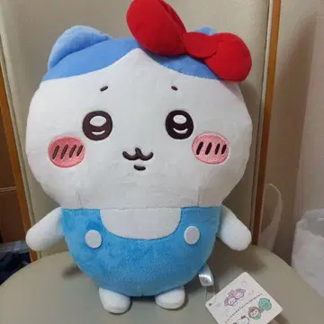 새상품 치이카와 x 산리오 캐릭터즈 하치와레 키티 BIG 봉제 인형