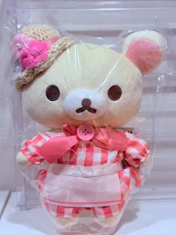 코리락쿠마 쿠마큥 플라워 마르쉐 봉제 인형