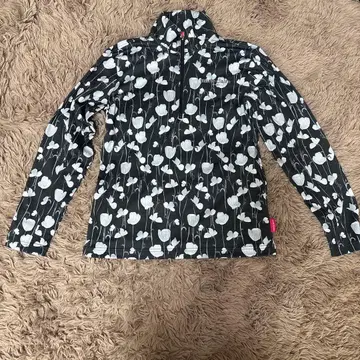 새상품! marie claire 마리끌레르 골프웨어 꽃무늬 블랙 M