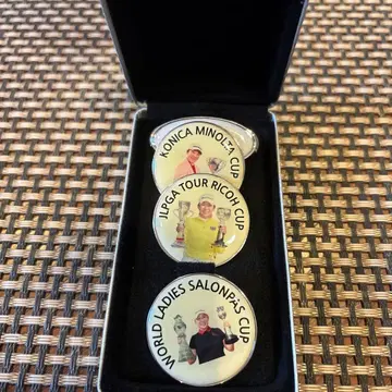 2018 JLPGA TOUR 챔피언쉽 신지 골프 마커 3개