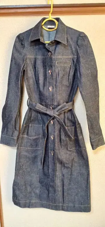 miss ladybug 미스 레이디버그 데님 원피스 pinup 로카빌리