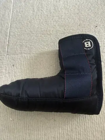 가격 인하 BRIEFING 퍼터용 골프헤드커버 네이비