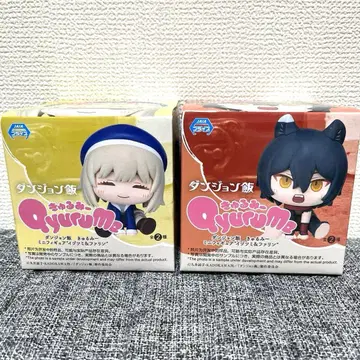 던전밥 큐룽하게 쳐다보는 포즈 파린&이즈미 피규어 세트