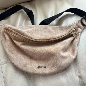 glamb Coney waist pouch 카우 가죽 코니 웨스트 파우치