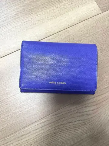 미라 쇼운 [ mila schon ] 접이식 지갑 퍼플 바이올렛