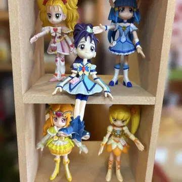 프리큐어 가동 피규어 5체 세트