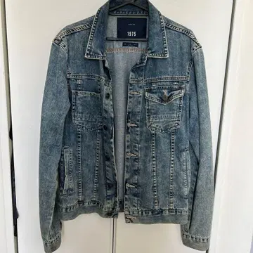 ZARA 남성용 1975 데님 자켓 L 사이즈