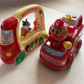 호빵맨 말하는 소방차 완구 세트