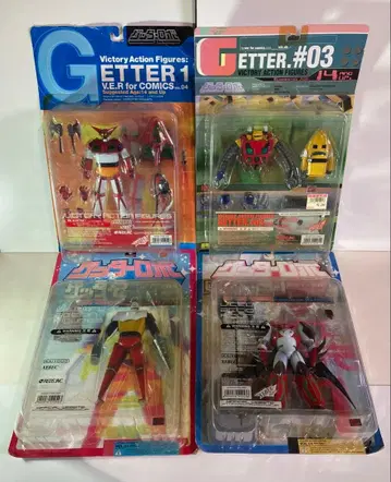 미개봉 겟타로보 겟타 1 2 3 진 1 시리즈 4체 일괄 레어