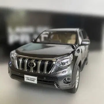 토요타 랜드크루저 프라도 미니카 다크 그레이