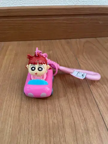 네네짱 자동차형 스트랩 핑크