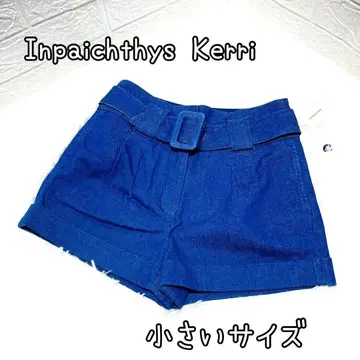 작은 사이즈 [ 임팩티스 리 ] 벨트 포함 롤업 숏팬츠