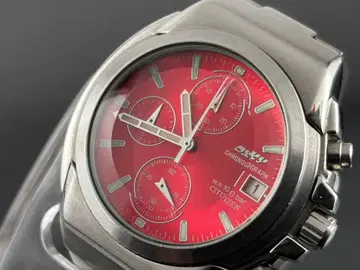 배터리 교체 완료 남성용 쿼츠 크로노그래프 CITIZEN OXY 시티즌