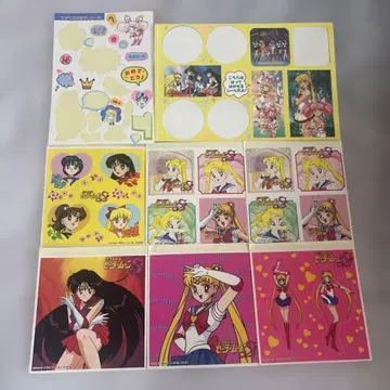 세일러문 S 스티커 씰 모리나가 아이스