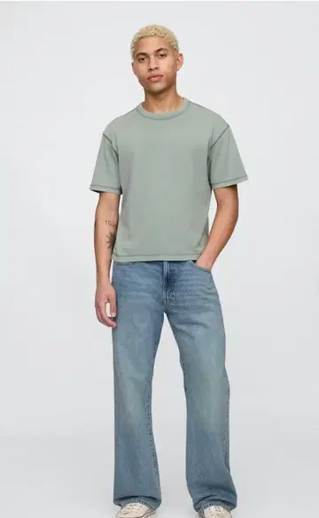 GAP 루즈핏 부츠컷 데님