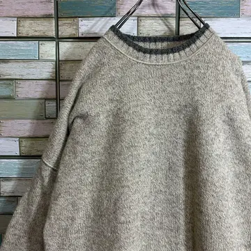 울리치 울 스웨터 니트 풀오버