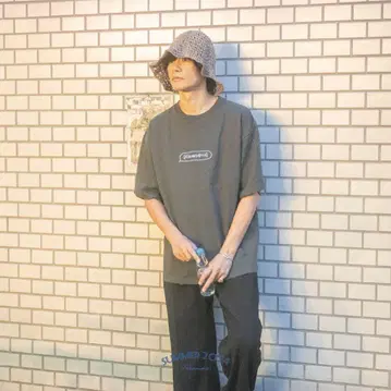 [Alexandros] SUMMER24 TEE ( BLACK )