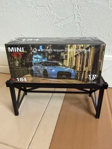 MINI GT 184 LB 웍스 닛산 GT-R 라이트 블루 미개봉